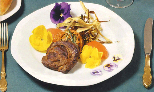 Edible Flower Cuisine and Gorgeous Food Presentation