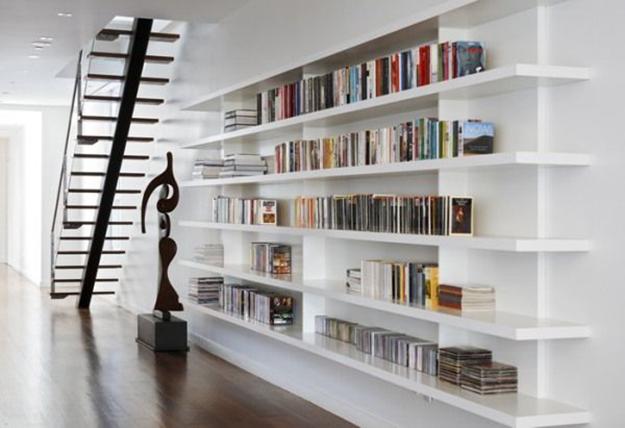Book Shelves For Personal Library Decorating And Design In Style