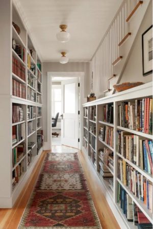 bookshelves