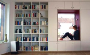 bookshelves