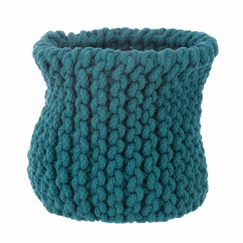 Crocheted and Knitted Floor Rugs, Poufs, Baskets and Pillows, Modern ...