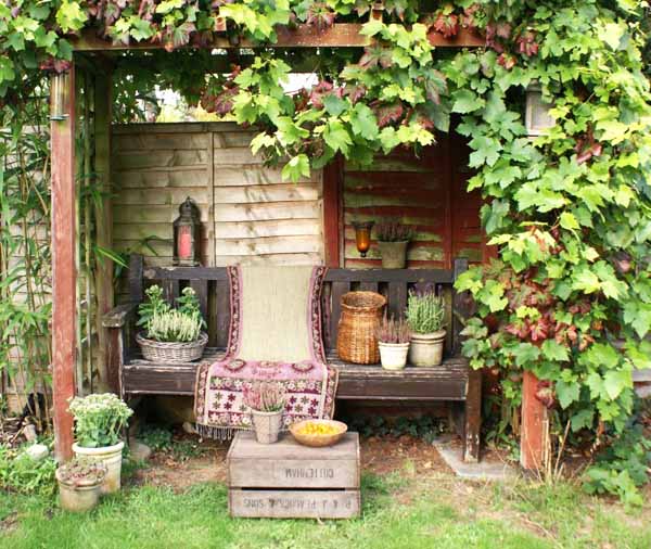 Recycling Old Chairs And Benches For Blooming Garden Decorations