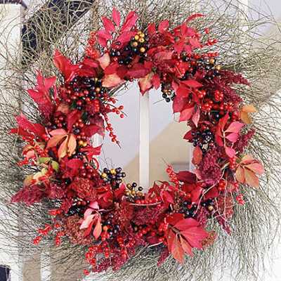 22 DIY Fall Wreaths for Your Walls, Windows and Door Decorating in Autumn