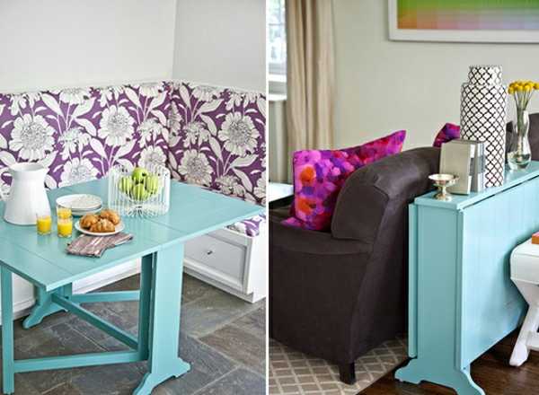 30 Space Saving Folding Table Design Ideas for Functional ...