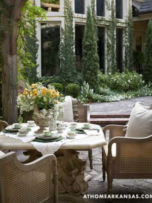 Beautiful Backyard Ideas and Garden Design Blending Classic English and ...