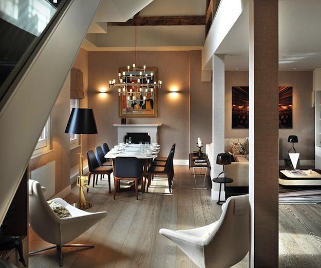 Bright Interior Design Ideas Adding Modern Vibe to Historic Building in  London