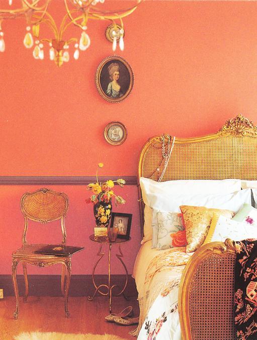 Orange Interior Paint at