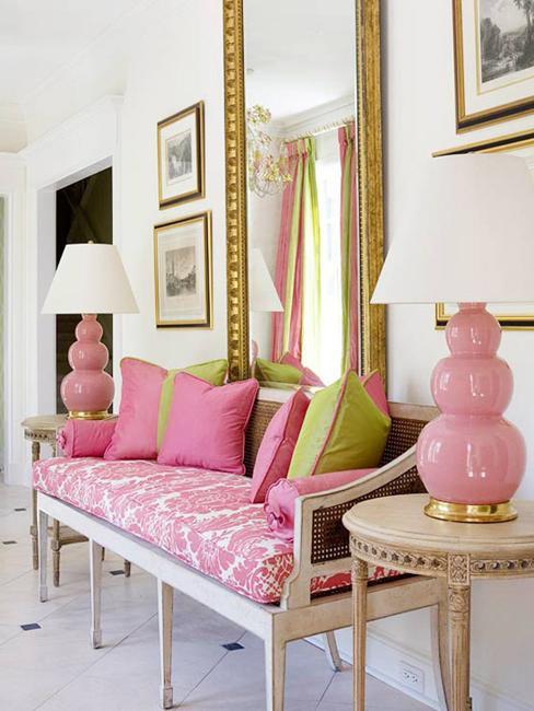 Pink Color Schemes Offering Symbolic and Romantic Interior Design Ideas