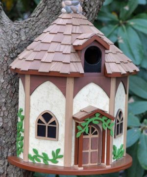 Salvaged Wood Birdhouse Designs Adding Beautiful Yard Decorations to ...