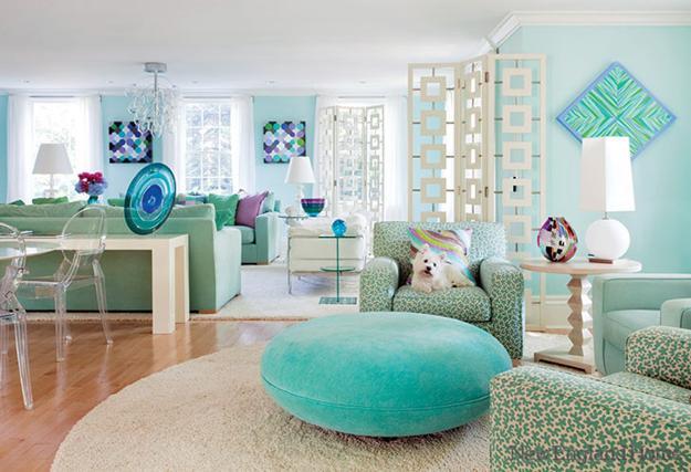 3 Blue and Green Color Schemes Creating Spectacular Interior Design and Decor
