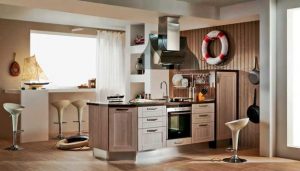 25 Small Kitchen Designs with Spacious Dining Area and Airy Feel