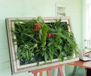 Going Green, Modern Interior Decorating and Green Wall Design