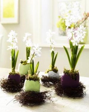 20 Ideas to Recycle Egg Shells and Create Floral Table Centerpieces