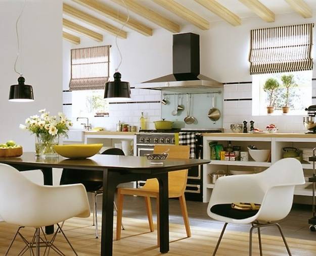 Living Room And Kitchen Decorating Ideas