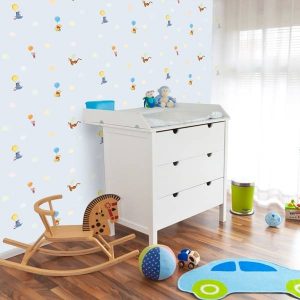 Modern Wallpaper for Kids Room Decorating, 20 Baby Room Design Ideas