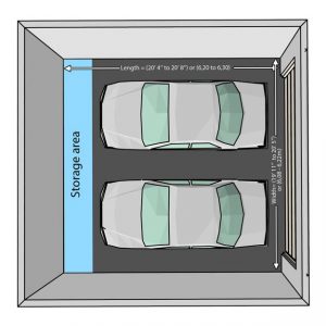 Garage Design Ideas, Door Placement and Common Dimensions