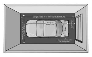 Garage Design Ideas, Door Placement and Common Dimensions