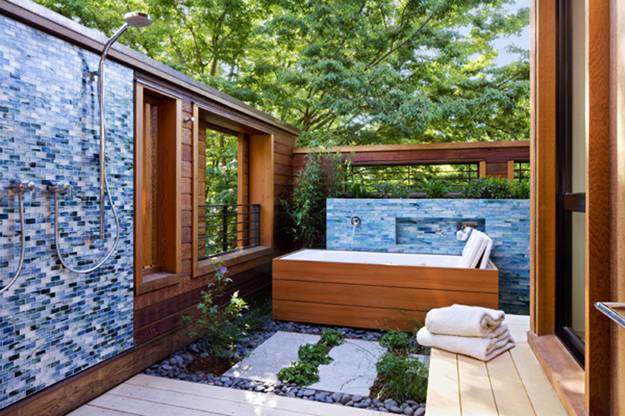 50 Soothing Outdoor Spa Ideas For Your Home - DigsDigs