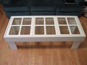 Recycling Old Wood Windows and Doors for Modern Interior Design