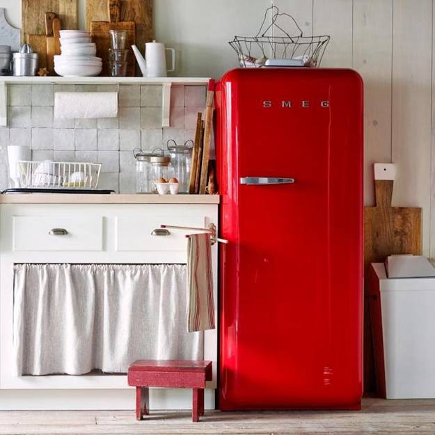 25 Colorful Fridge Ideas, Modern Kitchen Appliances in Retro Styles