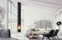 Space Saving Fireplace Design with Low Environmental Impact