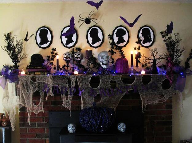 25 Halloween Decorating Ideas Using Purple Colors