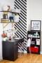 Black and White Decorating, Ideas for Home Office Designs