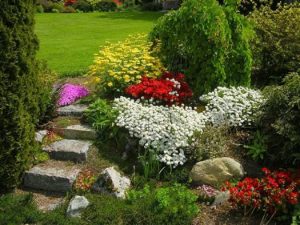 20 Blooming Rock Garden Design Ideas and Backyard Landscaping Tips