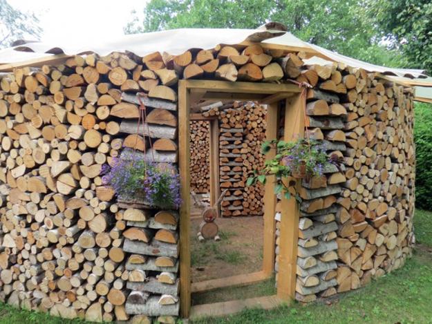 Creative Firewood Storage Ideas Turning Wood into Beautiful Yard