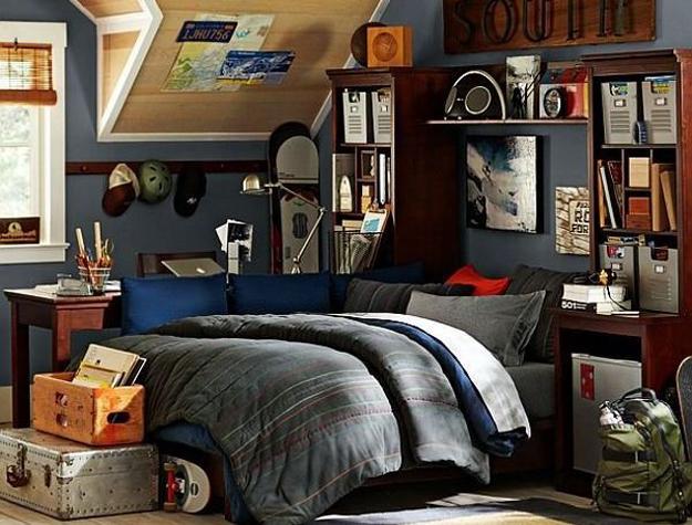 22 Teenage Bedroom Designs, Modern Ideas for Cool Boys Room Decor