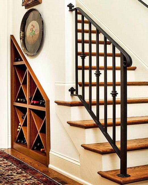 Decorating And Storage Ideas For Space Under Stairs