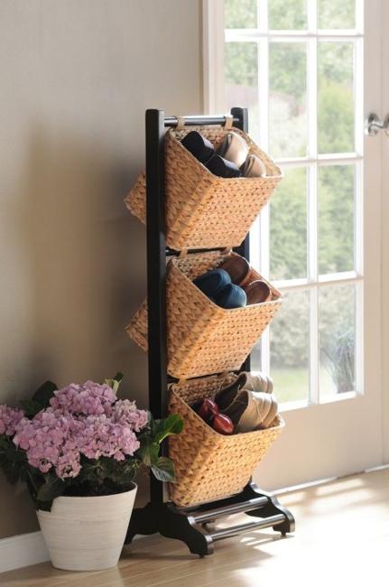 Shoe Storage Ideas - Inspired at Home - A Blog by Home by AMES