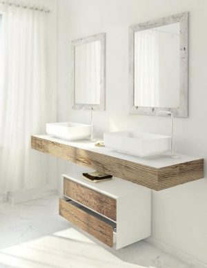 Beautiful Weathered Wood, Bathroom Furniture