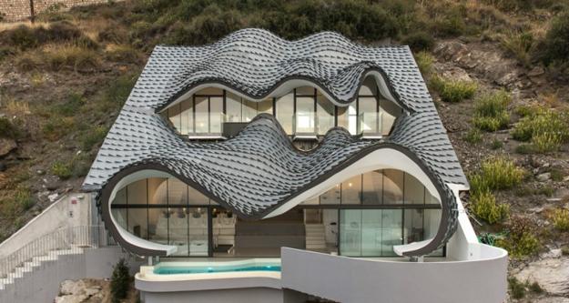 Video Of The Week A Spectacular Multi Level House On A Slope In Spain