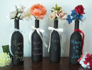 22 Recycling Glass Bottles Ideas for Floral Table Decorations and ...