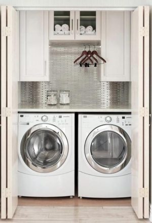 20 Space Saving Ideas for Functional Small Laundry Room Design