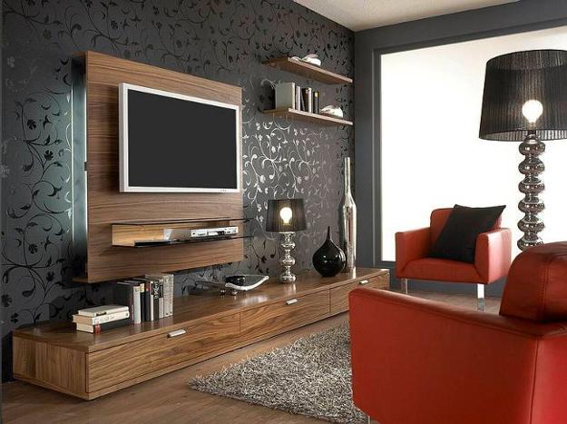 tv area in living room