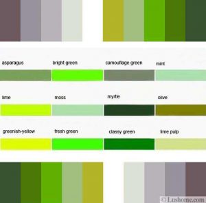 Natural Green Color Schemes with Neutral Tones for Modern Interior ...