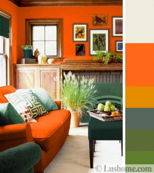 Stylish Orange Color Schemes for Vibrant Fall Decorating