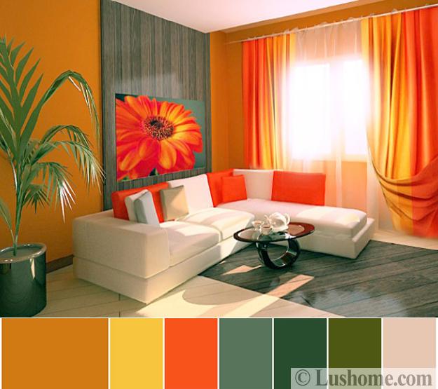 Stylish Orange Color Schemes for Vibrant Fall Decorating