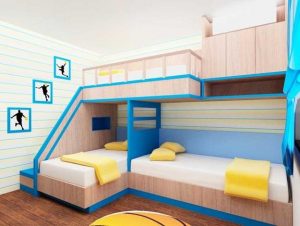 Three Beds, Kids Room Design Ideas