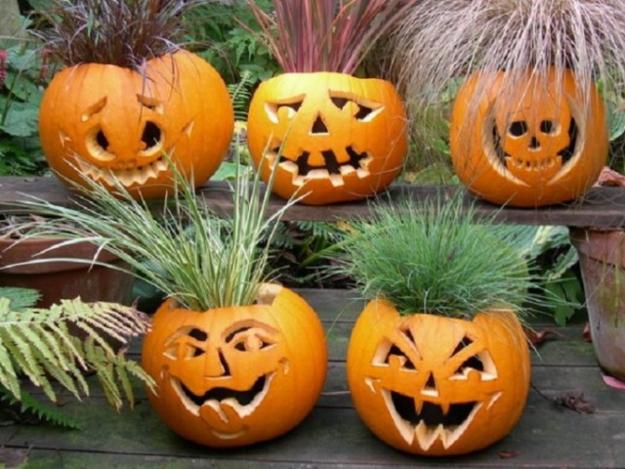 25 Friendly Halloween Decorating Ideas, Pumpkins, Plants and Fall ...