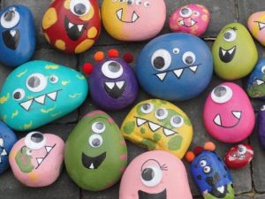 Rock Painting Designs for Gifts and Home Decorations, Halloween Ideas