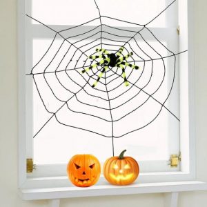 DIY Holiday Decorations, Creative Spider Webs for Halloween Decorating