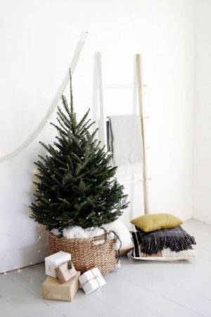 Small Christmas Trees, Money and Space Saving Ideas for Christmas ...