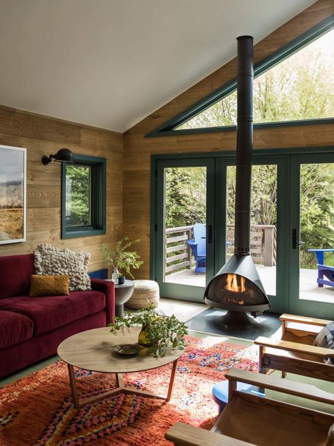 Colorful Mountain Cottage Decorating Ideas by Reath Studio