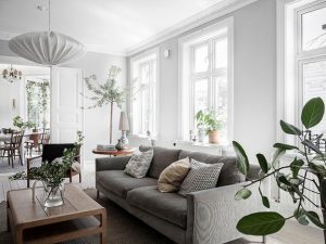 Bright Scandinavian Home Interiors Filled with Beautiful Houseplants