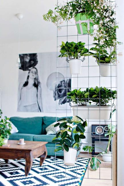 Green Home Decorating with Houseplants, Mini Garden Design Ideas