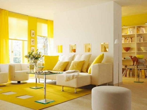 Modern Colors for Living Room Designs Offer Blends of Vibrant and