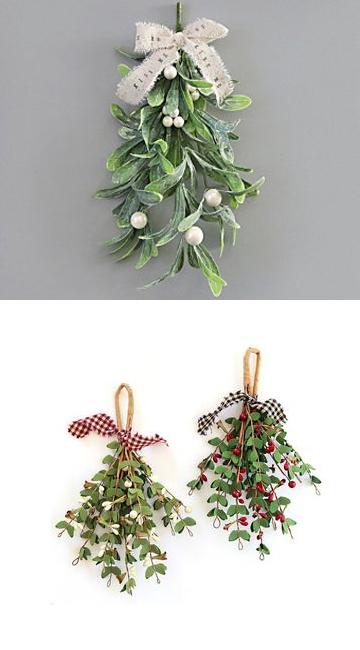 Mistletoe, Christmas Crafts and Romantic Winter Decorating Ideas